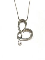 Halskette Donna Oro Dame Classici in Weißgold Diamante 0.15 Ct TP9009 - TP9009